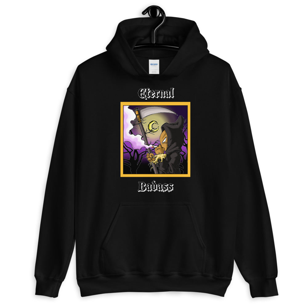 'ETERNAL BADASS' GRIM REAPER LIMITED EDITION HOODIE (STANDARD)